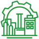 Icon representing business collaboration